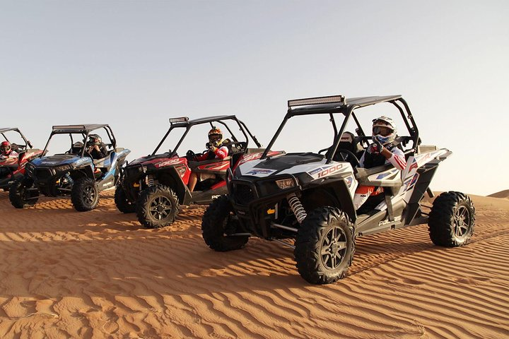 Experience the excitement of desert dunes and the fun of Jet Skiing all while enjoying the stunning views of Dubai’s skyline and the Arabian Gulf in one unforgettable package.